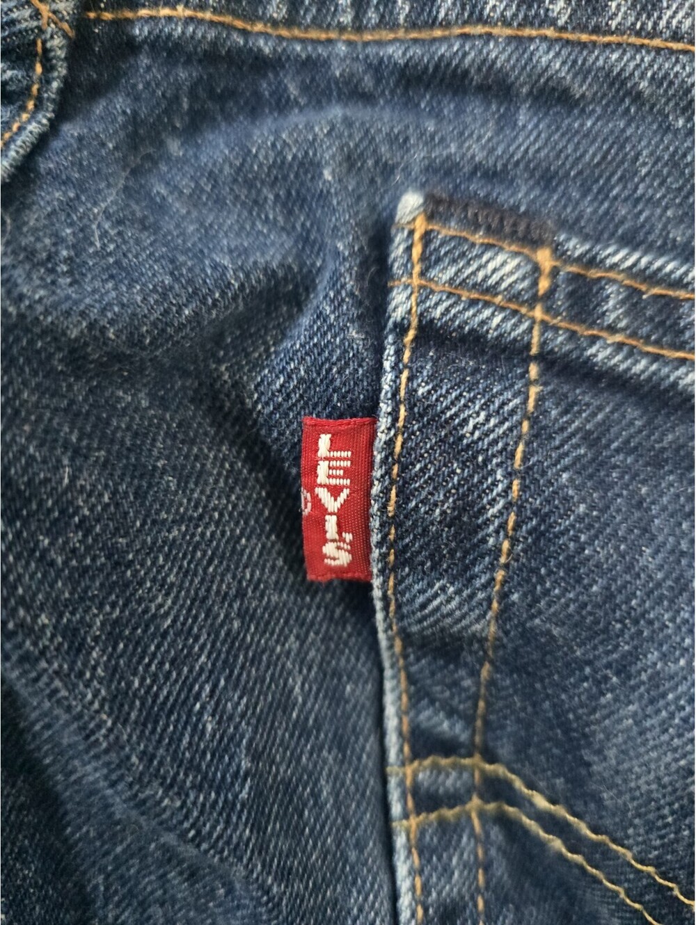 Levis 510 Big "E" Well Preserve Jeans Mens 29x30 Blue  Denim Super Skinny